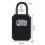 4Digit Code Box Wall-Mounted Password Key Box No-Drilling Required Decorative Home Use Construction Site Entrance Lock A 5