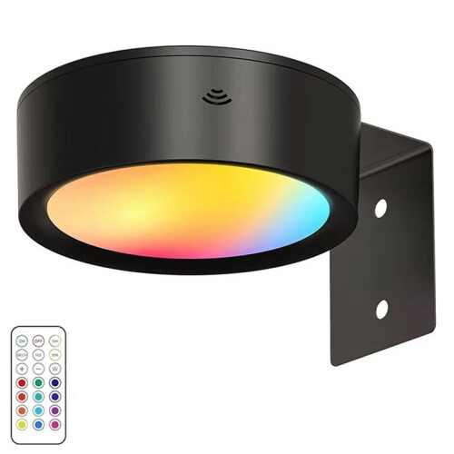 Éclairage LED pour Tableaux, Éclairage Artistique, à Piles, à Intensité Variable, 13 Modes D'Éclairage, Noir