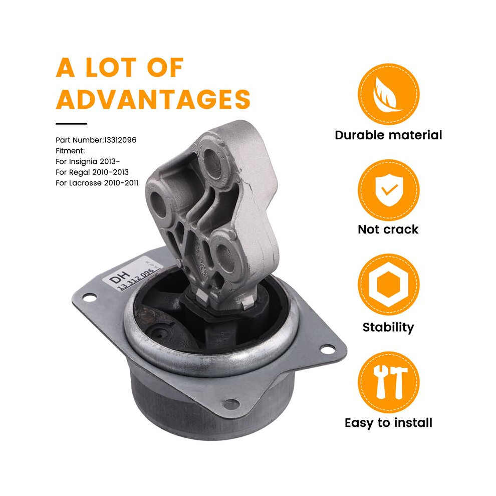 13312096 Car Engine Mount Transmission Mount Bracket For Insignia Regal Lacrosse 2010-2013 Light 4712630757792