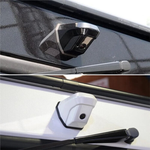 Car Trunk Tailgate Rear View Backup Camera Seal Case Protective Cover for   G Class W463 2009-2018 White 1