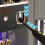 USB Rechargeable Toothbrush Disinfect Holder Automatic Toothpaste Dispenser Wall Mounted Toothbrush Storage Rack 6
