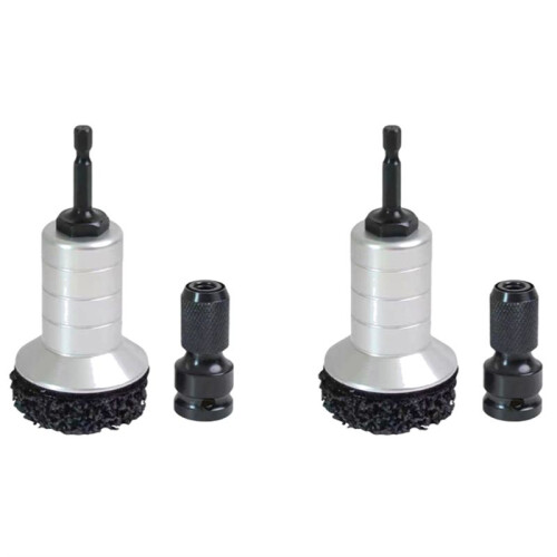 Wheel Hub Resurfacing Kit Rust Cleaning Tools Maintenance Brake Disc Rust Removal Tool for Hub Rotor Wheel Rust Removal
