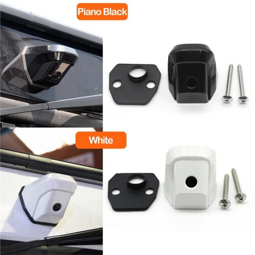 Car Trunk Tailgate Rear View Backup Camera Seal Case Protective Cover for   G Class W463 2009-2018 White 2