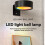 Éclairage LED pour Tableaux, Éclairage Artistique, à Piles, à Intensité Variable, 13 Modes D'Éclairage, Noir 4