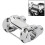 Elevador de Guidão de 2 Polegadas, Braçadeira de Guidão de 1 1/4 Polegadas para  Wide Glide Sportster 883 Softail 2