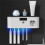 USB Rechargeable Toothbrush Disinfect Holder Automatic Toothpaste Dispenser Wall Mounted Toothbrush Storage Box Rack 5