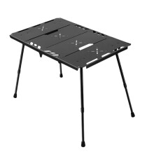 Outdoor Table Folding Camping Table Multifunctional Liftable Picnic Table for Hiking Travel BBQ