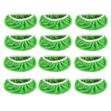 Stor 43x11,7 cm Återanvändbar Tvättbar Platt Mopptillbehör för Sopmaskiner, Reservduk för Våt- och Torrmopp.