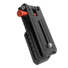 Piastra A L A Sgancio Rapido per Fotocamera, Supporto A L per Fotocamera, Verticale e Orizzontale, Pieghevole da 1/4 Pollice per Fotocamera Mirrorless