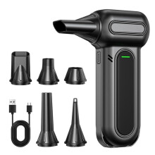 Electric Compressed Air Duster ,Violent Fan Brushless Turbo Blower Powerful Air Blower Vacuum Dust Cleaner