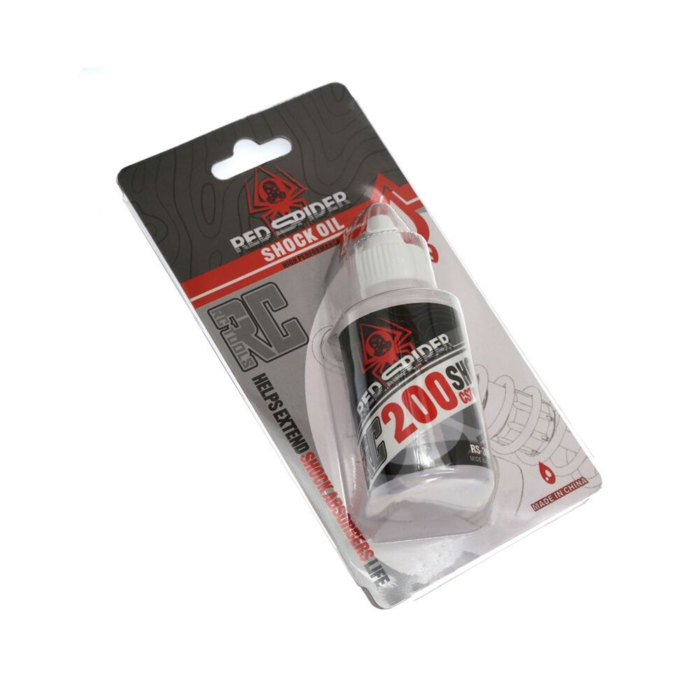Spider Rc Car Oil For Rc Model Crawler Car Drifting Truck Short-Course Trucks 200Cst Red 6032931975250