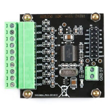 ADS1256 Analog to Digital Conversion Board Module 24-Bit ADC Data Acquisition Card High Precision Converter Board
