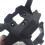 Motorcycle Black Front Upper Headlight Fairing Stay Bracket for  Panigale V2 7