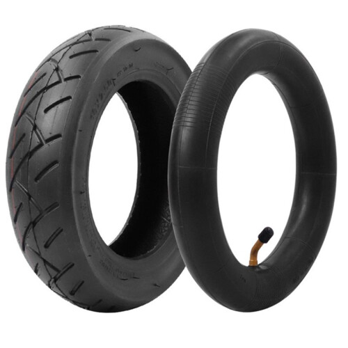 Conjunto de Câmara de Ar para Pneu de 10x2,5 Polegadas, Câmara de Ar Pneumática de 2,50 Polegadas, Válvula de 45 para Scooter Elétrica de 10