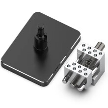 2 in 1 Detachable Split Vise for Model Making Parts Clamping Hobby DIY Tools Etched Sheet Bending Rotating Vise