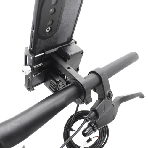 Electric Bicycles Phone Mount with USB Charge Function with  Speaker 5V 2A Output for 22mm Handlebar 2