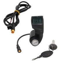 New E-Bike Scooter Digital Display Lock 10Inch Electric Scooter Key Lock Secure Waterproof for Replacement
