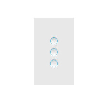 Tuya Matter Light WiFi Concave Glass for Alexa Home HomeKit SmartThings Neutral Wire US Standard B