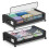 Under Bed Storage with Wheels,2-Pack Under Bed Storage Containers with Lids Rolling Under Bed Drawer for Clothes,Shoes,B 1
