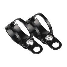 Fog Light Bracket Motorcycle Turn Signal Light Mount 3043mm Light Tube Clamp 1 Pair Black For Auxiliary Headlights