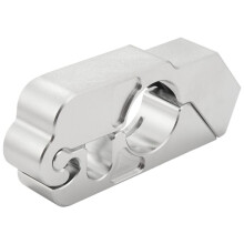 Motorbike Brake Lock Motorcycle Handlebar Lever Throttle Grip Lock for Bike Scooter Moped ATV Silver