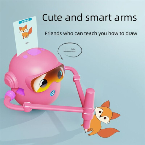Educational Drawing Robot for Kids Interactive Learning Toy for Early Childhood Enlightenment 2