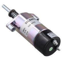 12V Fuel Shut Off Solenoid 125-5773 8C-9986 for Engine SR4 3204 3304 3304B 3306 3306B 3306C