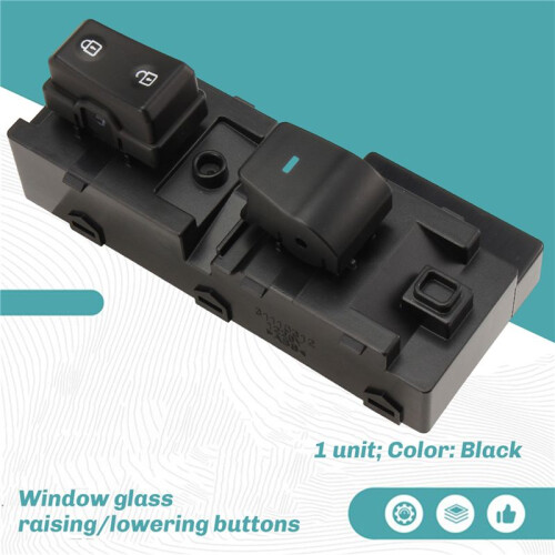 Rear Left Window Control  93575-F2000 93575F2000 for   2017-2021 Window Glass Lift Regulator Button 2