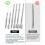 SDS  Chisel Set,6pcs Tile Chisel Spade Chisel Drill Hammer Chisel Set for Concrete,Masonry,Tiles,Tile Adhesive 2