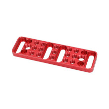 Multifunctional Cheese Plate with 75mm VESA 1/4In & 3/8In Threads for Tripod Cage & Rig Expansion Filmmaking Accessory A