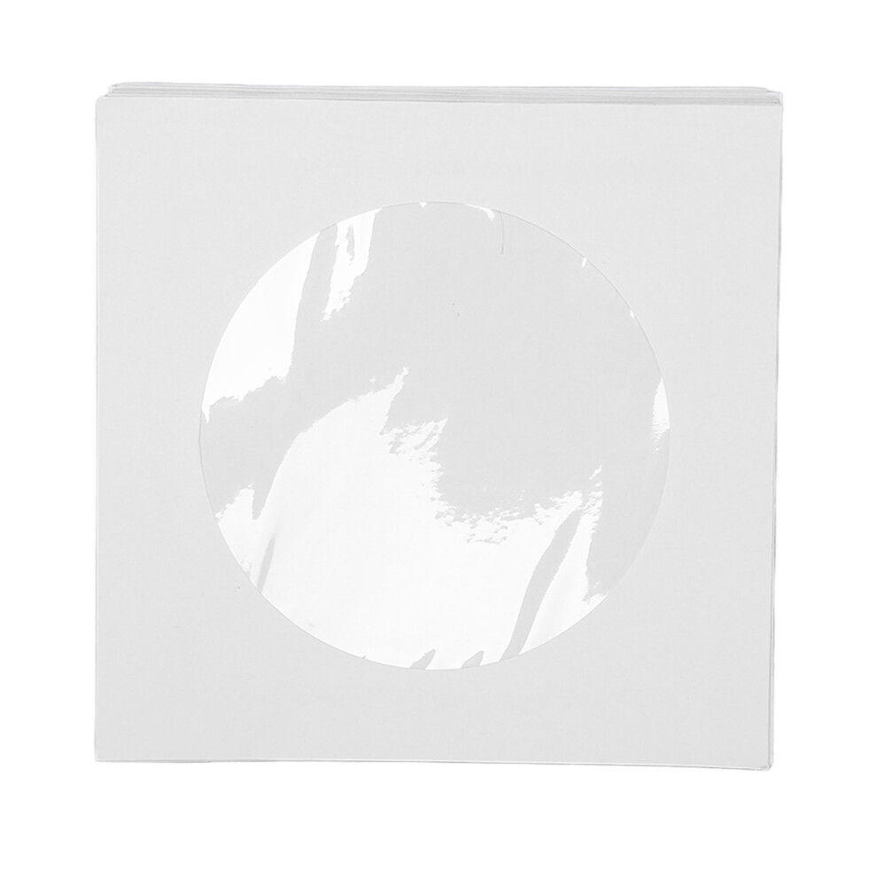 Thick Reusable 100 Pack Cd/Dvd Sleeves For 8Cm Discs With Dust Proof Flap 8711369873601