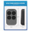 433.92mhz Rolling Code Remote Control for Automatic Swing Sliding Gate Opener Wireless Remote Long Distance Reception 7