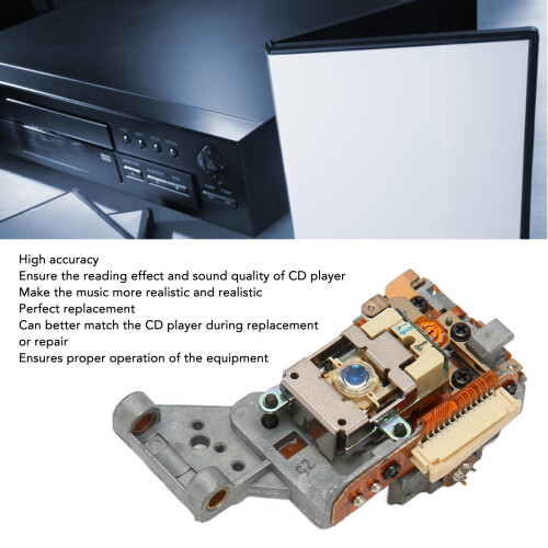 Metal CD Lens Optical Pickup Replacement for CD Player, Durable and Precise 2