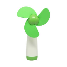 Handheld Fan with Rechargeable Battery, Quiet 3Speed Portable USB Fan for Travel, Home, Office, Green
