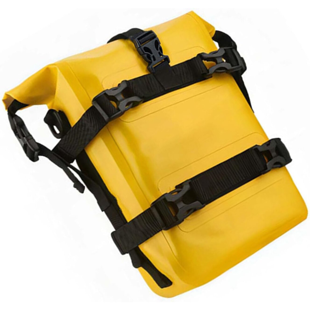 Motorcycle Side Bag For Yamaha Xsr900 Xsr 900 Waterproof Crash Bar Saddlebag Travel Luggage Yellow 9199774351430