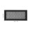 Secure Black Silicone Floor Vent Covers 2-Pack for Baby Safety 2