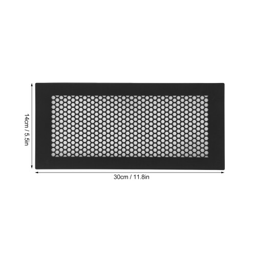 Secure Black Silicone Floor Vent Covers 2-Pack for Baby Safety 1