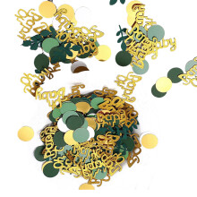 Pack of 100 Natural Themed Biodegradable Confetti Circle-ohbaby
