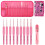 Aluminum Crochet Needle with Storage Case-Small flower bag on 1