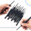 9Pcs Soft Rubber Handle Crochet Hook Set-Black background sma 7
