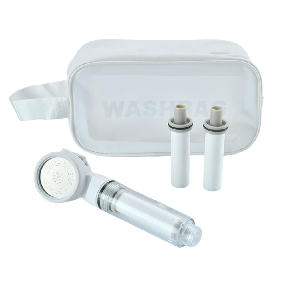 Shower Filter Head Skin Protective Filter Removes Impurities Chlorine For Healthier Hair Skin Travelready Showerhead 9426802499292
