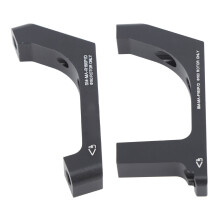 Set di adattatori per freni a disco in lega di alluminio per bici, compatibili con montaggio da 160mm