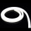 1M White Silicone Rubber Seal Strip 16x16mm Solid Weather Stripping with Easy Clean Surface 1
