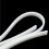 1M White Silicone Rubber Seal Strip 16x16mm Solid Weather Stripping with Easy Clean Surface 2