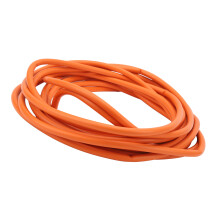 Guaina in schiuma di isolamento interna per telaio bici da 10 m, diametro 6 mm, colore arancione