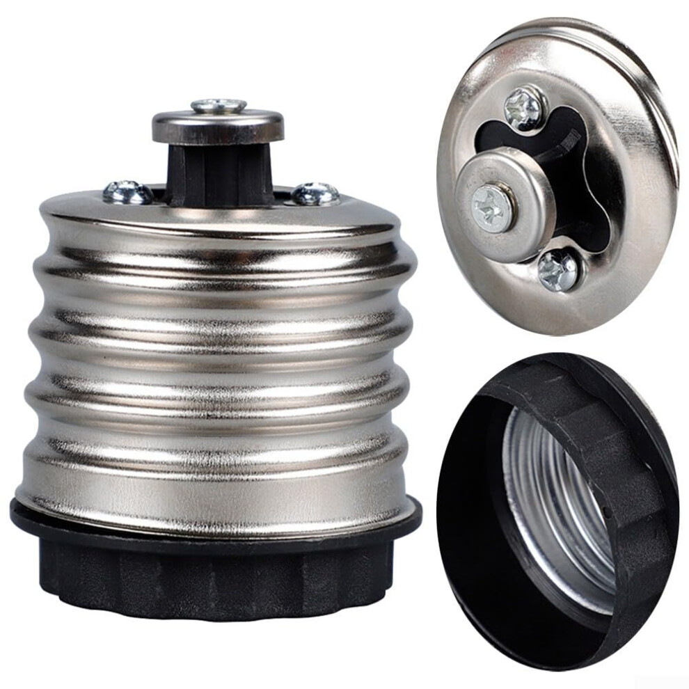 E40 To E27 Adapter For Bulbs, Easy Installation, Wide Bulb Compatibility Light 9189345283079