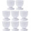 Egg Cups Set with Spoons for Soft Boiled Eggs, Durable Breakfast Egg Holders, 48pcs Family Friendly 5