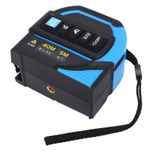 Digital LCD Infrared Distance Meter Tape Measure 5m Dual Axis Level