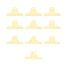 Bulldog Clip for Office Supplies, Strong Grip Metal Paper Clamp with Smooth Edges, Durable Binder Clips for Documents Photos and Crafts,