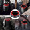 2pcs Foldable Car Trash Can, Leakproof Compact Garbage Bin with Adjustable Strap for Camping and Travel 4
